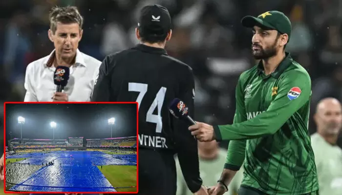 ആദ്യമേ മഴ വില്ലൻ, സൂപ്പർ എട്ടിലെ പോരാട്ടം വൈകുന്നു; ടോസ് നേടിയ പാകിസ്ഥാൻ ബാറ്റിംഗ് തിരഞ്ഞെടുത്തു; ഫഖർ സമാൻ തിരിച്ചെത്തി; മൂന്ന് മാറ്റങ്ങളുമായി കിവീസ്; പ്ലേയിങ് ഇലവൻ അറിയാം ആദ്യമേ മഴ വില്ലൻ, സൂപ്പർ എട്ടിലെ പോരാട്ടം വൈകുന്നു; ടോസ് നേടിയ പാകിസ്ഥാൻ ബാറ്റിംഗ് തിരഞ്ഞെടുത്തു; ഫഖർ സമാൻ തിരിച്ചെത്തി; മൂന്ന് മാറ്റങ്ങളുമായി കിവീസ്; പ്ലേയിങ് ഇലവൻ അറിയാം