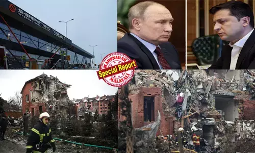 റഷ്യയെ വിറപ്പിച്ച് യുക്രെയിന്റെ ഡ്രോണ്‍ പെരുമഴ; നാല് വിമാനത്താവളങ്ങള്‍ അടച്ചു; മിസൈല്‍ ഫാക്ടറിക്ക് നേരെ ഫ്‌ലമിംഗോ പ്രഹരം; യുക്രെയ്ന്‍ ഊര്‍ജ്ജ നിലയങ്ങള്‍ തകര്‍ത്ത് റഷ്യയുടെ പ്രതികാരം; മഞ്ഞുകാലത്ത് ഇരുട്ടിലായി ദശലക്ഷങ്ങള്‍; സമാധാന ചര്‍ച്ചകള്‍ പൊളിഞ്ഞതോടെ നാലാം വര്‍ഷവും യുദ്ധം കൊടുമ്പിരിക്കൊള്ളുന്നു!