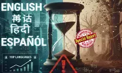 ഇംഗ്ലീഷ്, മാന്ദാരിന്, ഹിന്ദി, സ്പാനിഷ്, അറബിക്... ലോകത്തെ ഏറ്റവും കൂടുതല് പേര് സംസാരിക്കുന്ന ഭാഷകളുടെ റാങ്കിങ് ഇങ്ങനെ; 3000-ത്തോളം ഭാഷകള് വംശനാശത്തിന്റെ നിഴലില്! ഞെട്ടിക്കുന്ന റിപ്പോര്ട്ട് പുറത്ത് ഇംഗ്ലീഷ്, മാന്ദാരിന്, ഹിന്ദി, സ്പാനിഷ്, അറബിക്... ലോകത്തെ ഏറ്റവും കൂടുതല് പേര് സംസാരിക്കുന്ന ഭാഷകളുടെ റാങ്കിങ് ഇങ്ങനെ; 3000-ത്തോളം ഭാഷകള് വംശനാശത്തിന്റെ നിഴലില്! ഞെട്ടിക്കുന്ന റിപ്പോര്ട്ട് പുറത്ത്