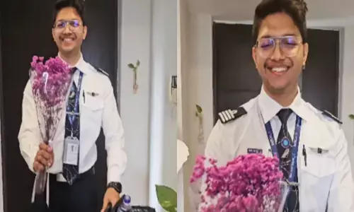 അവൻ എനിക്കായി കൊണ്ട് വന്നത്; പൈലറ്റ് യൂണിഫോമിൽ ജോലി കഴിഞ്ഞ് വീട്ടിലേക്ക് കയറിവരുന്ന ഭർത്താവ്; ഭാര്യക്ക് ഒരുക്കിയ സർപ്രൈസ് ഗിഫ്റ്റ് കണ്ട് അമ്പരന്ന് സോഷ്യൽ മീഡിയ