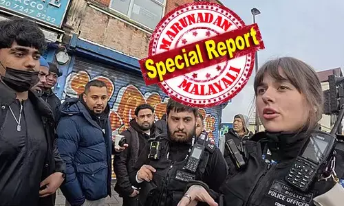 ഇത് മുസ്ലിം ഏരിയ ആണ്.. ഇവിടെ ബൈബിള്‍ പ്രസംഗിക്കാന്‍ പറ്റില്ല; 53 ശതമാനം പേരും മുസ്ലീമുകളായ ലണ്ടന്‍ പ്രദേശത്ത് ബൈബിള്‍ പ്രസംഗിച്ചയാളെ തടഞ്ഞ് ജനക്കൂട്ടം; അഭിപ്രായ സ്വാതന്ത്ര്യം ഉണ്ട്.. നിങ്ങള്‍ കേള്‍ക്കാതിരിക്കുവെന്ന് പറഞ്ഞ് പ്രതിരോധിച്ച് പോലീസുകാരി; ഒരു ക്രമസമാധാന കരുതല്‍ ഇങ്ങനെ