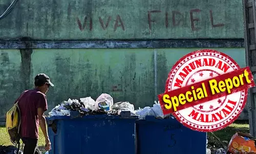 തകര്‍ന്നു വീഴുന്ന കെട്ടിടങ്ങള്‍, കുന്നു കൂടുന്ന മാലിന്യം; പട്ടിണിയും ഇരുട്ടും ശ്വാസം മുട്ടിക്കുന്ന ഉപരോധവും; വെനസ്വേലയിലെ പ്രതിസന്ധിയും അമേരിക്കന്‍ ഉപരോധവും ജനജീവിതം ദുസ്സഹമാക്കുന്നു; എരിതീയില്‍ നിന്ന് വറ ചട്ടിയിലേക്ക് ക്യൂബ