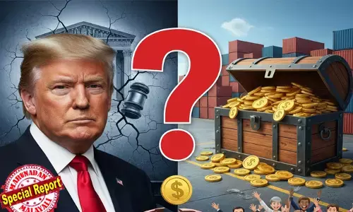 പിരിച്ചെടുത്ത 14 ലക്ഷം കോടി രൂപ ട്രംപ് തിരിച്ചുനല്‍കേണ്ടി വരുമോ? സുപ്രീം കോടതി വിധിയില്‍ കുടുങ്ങി അമേരിക്കന്‍ ഖജനാവ്; ചരിത്രത്തിലെ ഏറ്റവും വലിയ റീഫണ്ടിന് കളമൊരുങ്ങുന്നു; മറുപടിയില്ലാതെ കസ്റ്റംസ് വകുപ്പ്; ഇറക്കുമതിക്കാര്‍ക്ക് ലോട്ടറി; തീരുവകള്‍ പിരിക്കുന്നത് ചൊവ്വാഴ്ച മുതല്‍ നിര്‍ത്തി വയ്ക്കും