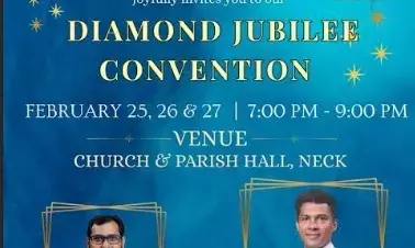 സെന്റ് തോമസ് ഇവാഞ്ചലിക്കല്‍ ഇടവക വജ്രാ ജൂബിലി കണ്‍വന്‍ഷന്‍