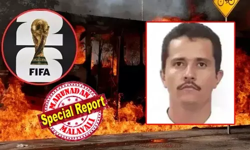 മയക്കുമരുന്നു ഭീകരന്റെ വീഴ്ച്ചയുടെ ആഘാതത്തില്‍ ഫിഫയും! എല്‍ മെന്‍ചോയുടെ കൊലപാതകത്തില്‍ മെക്‌സിക്കോ നിന്നു കത്തുമ്പോള്‍ ലോകകപ്പും കലാപഭീതിയില്‍; ലോകകപ്പ് നടക്കേണ്ട നഗരങ്ങളില്‍ സൈന്യവും മാഫിയയും തമ്മില്‍ ഏറ്റുമുട്ടല്‍; വിവിധ ഡിവിഷന്‍ ഫുട്ബാള്‍ മത്സരങ്ങളും റദ്ദാക്കി