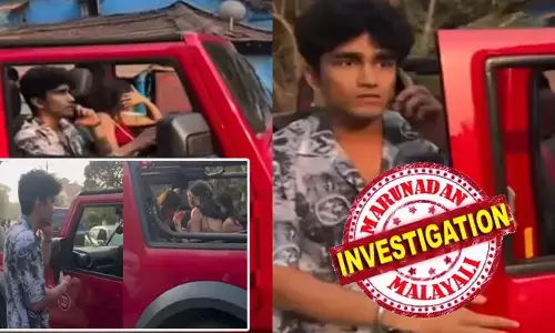 അമിതവേഗത്തിൽ പാഞ്ഞെത്തിയ ഥാർ ജീപ്പ് കാറിനെ ഇടിച്ച് തെറിപ്പിച്ചു; വയോധികന് ദാരുണാന്ത്യം; പിഞ്ചുകുഞ്ഞ് അത്ഭുതകരമായി രക്ഷപ്പെട്ടു; വാഹനം ഓടിച്ചത് യുവതിയെന്ന് നാട്ടുകാർ; കേസെടുത്തത് 19-കാരനെതിരെ; യഥാർത്ഥ പ്രതിയെ മാറ്റാൻ അണിയറയിൽ ഗൂഢാലോചന?