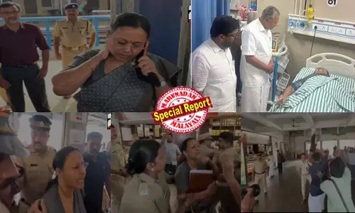 സിഎമ്മേ, കഴുത്തിന് നല്ല വേദനയുണ്ട്..! ആശുപത്രിയിലെത്തി മുഖ്യമന്ത്രി; മന്ത്രിയെ തല്ലിയോ അതോ ബഹളത്തിനിടെ പരിക്കേറ്റതോ?  കോണ്‍ഗ്രസിന്റെ ഹീനരാഷ്ട്രീയമെന്ന് പിണറായി; കേരളത്തിലുടനീളം പ്രതിഷേധത്തിന് ഗോവിന്ദന്റെ ആഹ്വാനം; ആക്രോശിച്ചു വന്നത് മന്ത്രിയെന്ന് കെ എസ് യു; എല്ലാം നാടകമെന്ന് വി ഡി സതീശന്‍