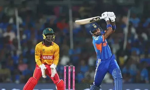 സഞ്ജുവും അഭിഷേകും തുടങ്ങിവെച്ചു, ഹാർദിക്കും തിലകും ചേർന്ന് അവസാനിപ്പിച്ചു; ചെപ്പോക്കിൽ സിക്സർ മഴ; ലോകകപ്പിലെ റെക്കോർഡ് സ്കോർ കുറിച്ച് നീലപ്പട; സിംബാബ്‌വെയ്‌ക്ക് 257 റൺസിന്റെ ഹിമാലയൻ ലക്ഷ്യം