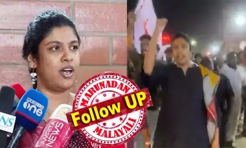 അച്ഛനില്ലാ നേരത്ത്...മുദ്രാവാക്യം വിളി പാളിയതോടെ ചിന്ത ജെറോമിന് കുരുക്ക്! സമൂഹത്തില്‍ സ്പര്‍ധയുണ്ടാക്കാന്‍ നോക്കി; പ്രകോപനപരമായ പ്രകടനത്തിന് ചിന്തയടക്കം 55 പേര്‍ക്കെതിരെ കേസെടുത്ത് ഇരവിപുരം പൊലീസ്; വൈകാരികമായ മുദ്രാവാക്യങ്ങള്‍ ഏറ്റുവിളിച്ചുപോയെന്നും പ്രചരിക്കുന്നത് കട്ട് ചെയ്ത ദൃശ്യങ്ങളെന്നും സിപിഎം വനിതാ നേതാവിന്റെ വിശദീകരണം