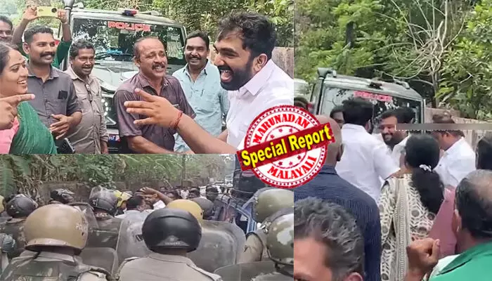 എന്താ മക്കളേ വിശേഷം, സുഖമല്ലേ? കൂകാന് വന്ന ബിജെപിക്കാരെ ചിരിച്ചും കൈ കൊടുത്തും വീഴ്ത്തി ചാണ്ടി ഉമ്മന്റെ കുശലാന്വേഷണം; അന്തംവിട്ട് നേതാക്കളും അണികളും; നാണം കെട്ട പണിക്ക് നില്ക്കണോ എന്ന കമന്റ് വന്നതോടെ മുഖം രക്ഷിക്കാന് കഷ്ടപ്പെട്ട് സമരം സെറ്റാക്കി; പുതുപ്പള്ളിയിലെ ആ നാടകീയ നിമിഷങ്ങള്! എന്താ മക്കളേ വിശേഷം, സുഖമല്ലേ? കൂകാന് വന്ന ബിജെപിക്കാരെ ചിരിച്ചും കൈ കൊടുത്തും വീഴ്ത്തി ചാണ്ടി ഉമ്മന്റെ കുശലാന്വേഷണം; അന്തംവിട്ട് നേതാക്കളും അണികളും; നാണം കെട്ട പണിക്ക് നില്ക്കണോ എന്ന കമന്റ് വന്നതോടെ മുഖം രക്ഷിക്കാന് കഷ്ടപ്പെട്ട് സമരം സെറ്റാക്കി; പുതുപ്പള്ളിയിലെ ആ നാടകീയ നിമിഷങ്ങള്!