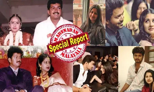 സാറിനെ കാണാൻ ഒരു പെൺകുട്ടി വന്നിട്ടുണ്ട് വിളിക്കട്ടെ!! അന്ന് ആ ചോക്ലേറ്റ് നായകന്റെ പൂവേ ഉനക്കാകെ കണ്ടപ്പോൾ തോന്നിയ ആരാധന; അത് പതിയെ മൊട്ടിട്ട് വിരിഞ്ഞ പ്രണയമായി മാറി; ഷൂട്ടിംഗ് ലൊക്കേഷനിലെ സർപ്രൈസ് വിസിറ്റ് ജീവിതത്തെ തന്നെ മാറ്റിമറിച്ചു; പക്ഷെ വിജയ് അവളോട് ചോദിച്ചത് ഒരൊറ്റ കാര്യം മാത്രം; പിന്നീട് മറക്കാനാവാത്ത അപൂർവ്വ നിമിഷവും; ഇത് വിജയ്‌യും സംഗീതയും ഒന്നിച്ച കഥ