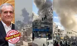 ഇറാനില്‍ ഒരേ സമയം ആക്രമിച്ചത് 30 കേന്ദ്രങ്ങളില്‍; പെസഷ്‌കിയന്റെ കൊട്ടാരത്തിലേക്കും ഖമനയിയുടെ ഓഫിസിലേക്കും യുഎസ് മിസൈല്‍ പറന്നെത്തി; ഓപ്പറേഷന്‍ എപിക് ഫ്യുറി ലക്ഷ്യമിട്ടത് ടെഹ്‌റാന്റെ വടക്ക് കിഴക്കന്‍ നഗരങ്ങള്‍; ആക്രമണം ഏശിയിട്ടില്ലെന്ന് ഇറാന്‍;  ഇറാന്‍ മിസൈലുകളെ തകര്‍ത്തെന്ന് ഖത്തര്‍; ജനങ്ങള്‍ക്ക് ജാഗ്രത നിര്‍ദേശം