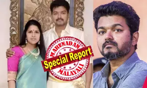 വിജയ്-സംഗീത വിവാഹമോചനം: തമിഴക രാഷ്ട്രീയത്തില്‍ പ്രകമ്പനം; മുഖ്യമന്ത്രി മോഹത്തിന് തിരിച്ചടിയാകുമോ വിവാഹേതര ബന്ധ ആരോപണം? ആ നടി ആരെന്ന് വിജയ് വെളിപ്പെടുത്തുമോ? ധാര്‍മ്മികതയും പ്രതിച്ഛായയും ചര്‍ച്ചയാക്കാന്‍ രാഷ്ട്രീയ എതിരാളികള്‍;കുടുംബം സംരക്ഷിക്കാന്‍ കഴിയാത്തയാള്‍ എങ്ങനെ നാട് സംരക്ഷിക്കും? ഈ ചോദ്യത്തെ വിജയ് അതിജീവിക്കുമോ?
