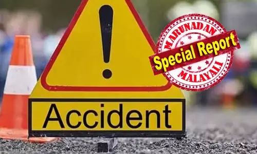 നല്ലളം മോഡേണ്‍ ബസാറില്‍ മൊബൈല്‍ ടവര്‍ ജോലി കഴിഞ്ഞ് മടങ്ങുകയായിരുന്ന അഞ്ചംഗ സംഘം സഞ്ചരിച്ച കാര്‍ നിര്‍ത്തിയിട്ടിരുന്ന ലോറിയിലേക്ക് ഇടിച്ചുകയറി; കരമനയില്‍ നിയന്ത്രണം വിട്ട ബൈക്ക് ഫുട്പാത്തിലേക്കും; കറുത്ത ശനി: രണ്ടിടങ്ങളിലുണ്ടായ അപകടങ്ങളില്‍ ആറു മരണം