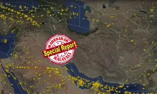 അറബിക്കടലിന് അക്കരെ തീമഴ! ഖത്തറിലും ദുബായിലും കുവൈത്തിലും മിസൈല്‍ ആക്രമണം;  വ്യോമാതിര്‍ത്തി അടച്ച് ഇറാനും ഇറാഖും ഇസ്രയേലും;  വ്യോമപാത അടച്ച് ഗള്‍ഫ് രാജ്യങ്ങളും;  നിരവധി വിമാനങ്ങള്‍ വഴിതിരിച്ചുവിട്ടു; പ്രവാസികള്‍ ആശങ്കയില്‍; കേരളത്തില്‍ നിന്നുള്ള സര്‍വീസുകള്‍ വഴിതിരിച്ച് വിടുകയോ കാലതാമസം നേരിടുകയോ ചെയ്തേക്കാമെന്ന് മുന്നറിയിപ്പ്