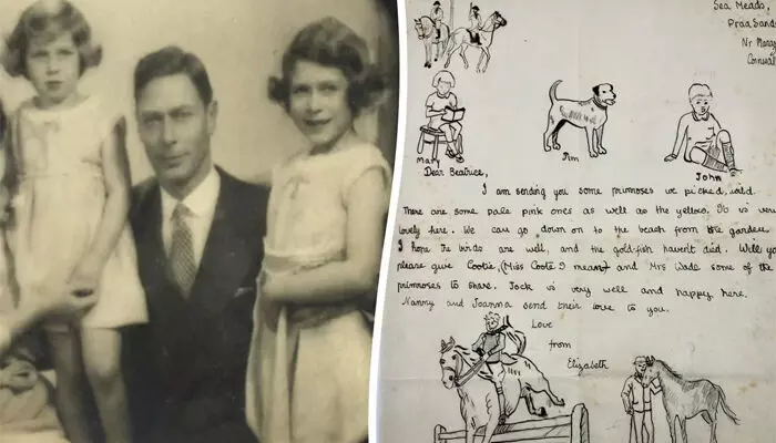 ലൗ യു ഫ്രം..; ബ്രിട്ടനിലെ എലിസബത്ത് രാജ്ഞി കുട്ടിക്കാലത്ത് എഴുതിയൊരു കത്ത്; ലേലത്തിൽ പോയത് 30 ലക്ഷം രൂപയ്ക്ക്; ഒടുവിൽ ആ രഹസ്യവും പുറത്ത് ലൗ യു ഫ്രം..; ബ്രിട്ടനിലെ എലിസബത്ത് രാജ്ഞി കുട്ടിക്കാലത്ത് എഴുതിയൊരു കത്ത്; ലേലത്തിൽ പോയത് 30 ലക്ഷം രൂപയ്ക്ക്; ഒടുവിൽ ആ രഹസ്യവും പുറത്ത്