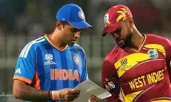 സെമി ലക്ഷ്യമിട്ട് സൂര്യയും സംഘവും; ജീവൻ മരണ പോരാട്ടത്തിൽ ഇന്ത്യക്ക് ടോസ്; ഈഡൻ ഗാർഡൻസിൽ വിൻഡീസിന് ബാറ്റിംഗ്; സഞ്ജു ടീമിൽ; വിൻഡീസ് നിരയിൽ മാറ്റം സെമി ലക്ഷ്യമിട്ട് സൂര്യയും സംഘവും; ജീവൻ മരണ പോരാട്ടത്തിൽ ഇന്ത്യക്ക് ടോസ്; ഈഡൻ ഗാർഡൻസിൽ വിൻഡീസിന് ബാറ്റിംഗ്; സഞ്ജു ടീമിൽ; വിൻഡീസ് നിരയിൽ മാറ്റം