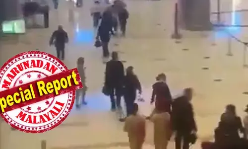 ഇറാനില്‍ നടത്തിയ ആക്രമണങ്ങള്‍ക്കും പരമോന്നത നേതാവ് ഖമനയിയുടെ കൊലപാതകത്തിനും പ്രതികാരം; ഗള്‍ഫില്‍ യുദ്ധഭീതി: ദുബായ് വിമാനത്താവളത്തില്‍ ഡ്രോണ്‍ ആക്രമണം; വിമാന സര്‍വീസുകള്‍ നിര്‍ത്തിവെച്ചു; അബുദാബിയില്‍ ഒരാള്‍ കൊല്ലപ്പെട്ടു; ദുബായ് വിമാനത്താവളത്തില്‍ ആളുകള്‍ പരിഭ്രാന്തരായി ഓടി; ബുര്‍ജ് ഖലീഫയെ അവര്‍ വീഴത്തുമോ?