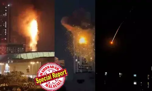 നേരെ മുന്നിലാണ് വലിയ ശബ്ദത്തോടെ എന്തോ സാധനം ആകാശത്തു നിന്ന് വീണത്;  കനത്ത പുക വ്യാപിച്ചു; തുടര്‍ച്ചയായി സ്‌ഫോടനങ്ങളുണ്ടായി; പെട്ടന്നു സൈറണ്‍ മുഴങ്ങി; ഇത് വ്യോമാക്രമാണെന്നു മനസിലായി; പിന്നെ, ആകെ ഒരു പരവേശമായിരുന്നു; ആളുകള്‍ തിരക്കിട്ട് ഓടുന്നു, എല്ലായിടത്തും യുദ്ധഭീതി; നടുക്കം മാറാതെ ജുഫൈറില്‍ നിന്നും അനുഭവം പങ്കുവച്ച് മലയാളി