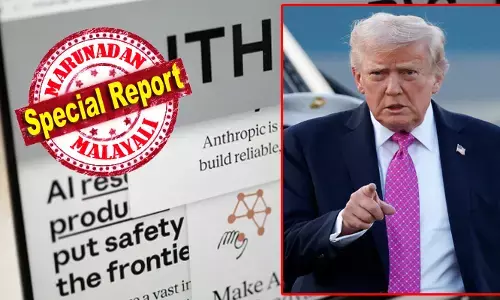 നിരീക്ഷണങ്ങൾക്കായി എഐ വിട്ടുനൽകില്ലെന്ന് സിഇഒ; ആന്ത്രാപിക്കിനെ പൂട്ടാൻ ട്രംപ്; രാജ്യസുരക്ഷയ്ക്ക് ഭീഷണി; ഇടതുപക്ഷ ഭ്രാന്തന്മാർ എന്ന് അധിക്ഷേപം; സൈനിക നീക്കങ്ങൾക്ക് കരുത്തുപകർന്ന ക്ലോഡിന് വിലക്ക്; യുഎസ് പ്രസിഡന്റും എഐ കമ്പബാനിയും നേർക്കുനേർ