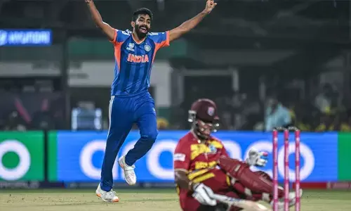 മികച്ച തുടക്കം നൽകി ഓപ്പണർമാർ; അവസാന ഓവറുകളിൽ വെടിക്കെട്ട് ബാറ്റിങ്ങുമായി വിൻഡീസ്; ഇന്ത്യയ്ക്ക് 196 റൺസ് വിജയലക്ഷ്യം; ബുംമ്രയ്ക്ക് രണ്ട് വിക്കറ്റ്