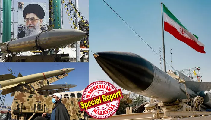 പശ്ചിമേഷ്യയിലെ ഏറ്റവും വലിയ ആയുധപ്പുര; 2,500 കിലോമീറ്റര് ദൂരപരിധിയുള്ള ബാലിസ്റ്റിക് മിസൈലുകളും റഡാറുകളുടെ കണ്ണുവെട്ടിക്കുന്ന ക്രൂസ് മിസൈലുകളും ഭൂഗര്ഭ മിസൈല് നഗരങ്ങളും വജ്രായുധം; ഗള്ഫ് രാജ്യങ്ങളെ ലക്ഷ്യമിട്ട് സൂയിസൈഡ് ഡ്രോണുകളും; ഇറാന്റെ രഹസ്യായുധ ശേഖരം ഇസ്രയേല് - യു എസ് സഖ്യം തവിടുപൊടിയാക്കിയോ? പശ്ചിമേഷ്യയിലെ ഏറ്റവും വലിയ ആയുധപ്പുര; 2,500 കിലോമീറ്റര് ദൂരപരിധിയുള്ള ബാലിസ്റ്റിക് മിസൈലുകളും റഡാറുകളുടെ കണ്ണുവെട്ടിക്കുന്ന ക്രൂസ് മിസൈലുകളും ഭൂഗര്ഭ മിസൈല് നഗരങ്ങളും വജ്രായുധം; ഗള്ഫ് രാജ്യങ്ങളെ ലക്ഷ്യമിട്ട് സൂയിസൈഡ് ഡ്രോണുകളും; ഇറാന്റെ രഹസ്യായുധ ശേഖരം ഇസ്രയേല് - യു എസ് സഖ്യം തവിടുപൊടിയാക്കിയോ?