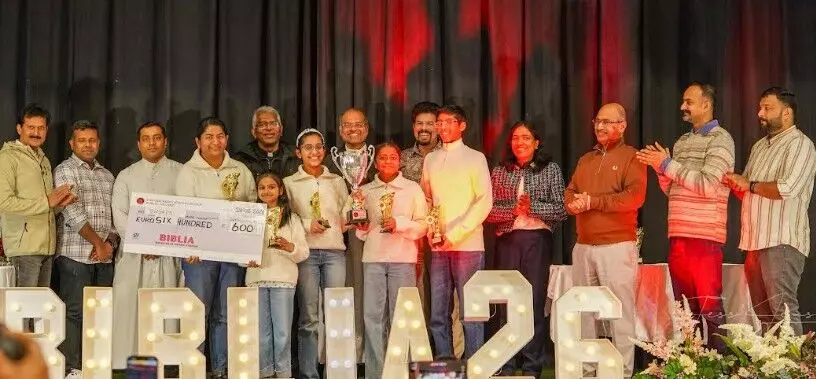 ബിബ്ലിയ 26 - നാഷണല് ഗ്രാന്ഡ് ഫിനാലെ; കിരീടം സോര്ഡ്സ് കുര്ബാന സെന്ററിന് ബിബ്ലിയ 26 - നാഷണല് ഗ്രാന്ഡ് ഫിനാലെ; കിരീടം സോര്ഡ്സ് കുര്ബാന സെന്ററിന്