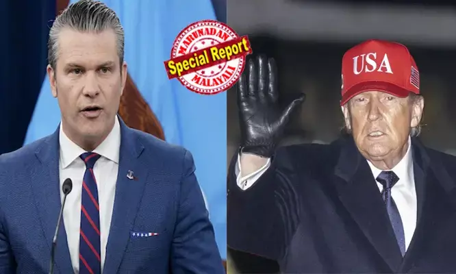 ഇതൊരു രണ്ടാം ഇറാഖ് അല്ല, ഇറാനെ ഞങ്ങള്‍ തകര്‍ത്ത് തരിപ്പണമാക്കും; അമേരിക്കക്കാരെ തൊട്ടാല്‍ വേട്ടയാടുമെന്ന് യുഎസ് പ്രതിരോധ സെക്രട്ടറി; ഭരണമാറ്റമല്ല ലക്ഷ്യമെന്നും അവരുടെ സൈനിക ശേഷിയെയും ആണവ മോഹങ്ങളെയും പൂര്‍ണ്ണമായും തകര്‍ക്കാനുള്ള നിര്‍ണ്ണായക യുദ്ധമെന്നും പീറ്റ് ഹെഗ്‌സെത്ത്; നാല് ആഴ്ചയ്ക്കുള്ളില്‍ യുദ്ധം തീര്‍ന്നേക്കുമെന്ന് ട്രംപ് ഡെയ്‌ലി മെയിലിനോട്