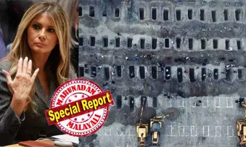 ഒരുവശത്ത് കുരുന്നുകളുടെ കൂട്ടക്കൊല; മറ്റൊരിടത്ത് കുട്ടികളുടെ അവകാശചര്‍ച്ച; മെലാനിയ ട്രംപിന് വിമര്‍ശനം; നിരപരാധികളായ പെണ്‍കുട്ടികള്‍ക്കായുള്ള ശവക്കുഴികളാണിത്; ഇതാണ് ട്രംപ് പറഞ്ഞ രക്ഷ; 160 പെണ്‍കുട്ടികളെ സംസ്‌കരിക്കാന്‍ തീര്‍ത്ത കുഴിമാടങ്ങളുടെ ദൃശ്യം പുറത്തുവിട്ട് ഇറാന്‍ വിദേശകാര്യ മന്ത്രി