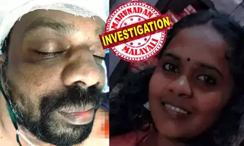 കൊലപാതകത്തിന് ശേഷം ബൈക്ക് കെ.എസ്.ആർ.ടി.സി ബസിലിടിച്ചു കയറ്റി ആത്മഹത്യാ ശ്രമം; തലയ്ക്കും നെഞ്ചിനും ഗുരുതര പരിക്കേറ്റ ലൈജു ആശുപത്രിയിൽ; കീഴില്ലത്തെ ജിബിമോളെ വകവരുത്തിയത് കഴുത്തിൽ ബാൻഡേജ് ടേപ്പ് മുറുക്കി; ക്രൂരതയ്ക്ക് പിന്നിൽ ലിവിംഗ് പങ്കാളി കൊലപാതകത്തിന് ശേഷം ബൈക്ക് കെ.എസ്.ആർ.ടി.സി ബസിലിടിച്ചു കയറ്റി ആത്മഹത്യാ ശ്രമം; തലയ്ക്കും നെഞ്ചിനും ഗുരുതര പരിക്കേറ്റ ലൈജു ആശുപത്രിയിൽ; കീഴില്ലത്തെ ജിബിമോളെ വകവരുത്തിയത് കഴുത്തിൽ ബാൻഡേജ് ടേപ്പ് മുറുക്കി; ക്രൂരതയ്ക്ക് പിന്നിൽ ലിവിംഗ് പങ്കാളി