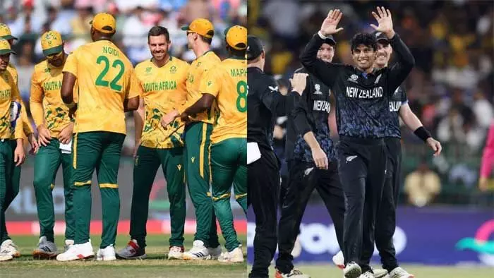 ടി20 ലോകകപ്പില് ഇന്ന് ആദ്യ സെമി; കൊല്ക്കത്തയില് ദക്ഷിണാഫ്രിക്കയും ന്യൂസിലന്ഡും ഏറ്റുമുട്ടും; കരുത്തരുടെ പോരാട്ടത്തില് ആരാകും വിജയികള് ടി20 ലോകകപ്പില് ഇന്ന് ആദ്യ സെമി; കൊല്ക്കത്തയില് ദക്ഷിണാഫ്രിക്കയും ന്യൂസിലന്ഡും ഏറ്റുമുട്ടും; കരുത്തരുടെ പോരാട്ടത്തില് ആരാകും വിജയികള്