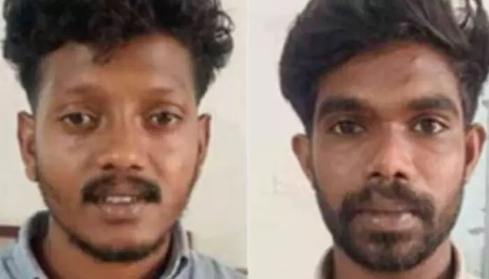 ടൈല് പണിക്ക് പോകുന്ന വീടുകളില് രാത്രിയിലെത്തി വയര് മോഷണം; പൂക്കോട്ടുംപാടത്ത് യുവാക്കള് പിടിയില് ടൈല് പണിക്ക് പോകുന്ന വീടുകളില് രാത്രിയിലെത്തി വയര് മോഷണം; പൂക്കോട്ടുംപാടത്ത് യുവാക്കള് പിടിയില്