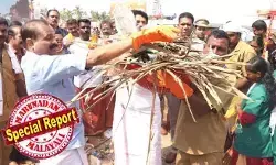 ആറ്റുകാല്‍ പൊങ്കാല നിവേദിച്ചു ഭക്തര്‍ മടങ്ങിയതിന് പിന്നാലെ ഹരിതകര്‍മ്മ സേനയുടെ നേതൃത്വത്തില്‍ ശുചീകരണം തുടങ്ങി; രാത്രിയോടെ കൃത്രിമ മഴപെയ്യിച്ച് ശുചീകരണം പൂര്‍ത്തിയാക്കി; എല്ലാറ്റിനും തൊഴിലാളികളികള്‍ക്കൊപ്പം നിന്നു മേയര്‍ വി വി രാജേഷ്;  കുത്തിത്തിരിപ്പുകള്‍ക്ക് ഇടയിലും പൊങ്കാലയുടെ ശുചീകരണത്തിലും കൈയടി നേടി തിരുവനന്തപുരം നഗരസഭ