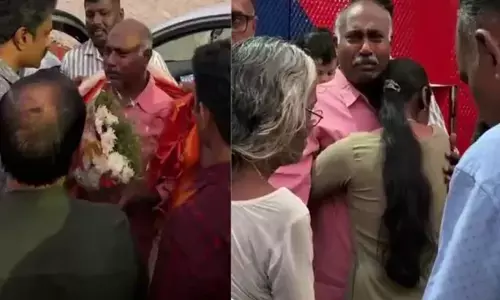 കൈക്കൂലിക്കേസില്‍ അറസ്റ്റിലായി; ജയിലില്‍ നിന്നും പുറത്തിറങ്ങിയ എംവിഐക്ക് സ്വീകരണം നല്‍കി ഡ്രൈവിങ് സ്‌കൂളുകാര്‍