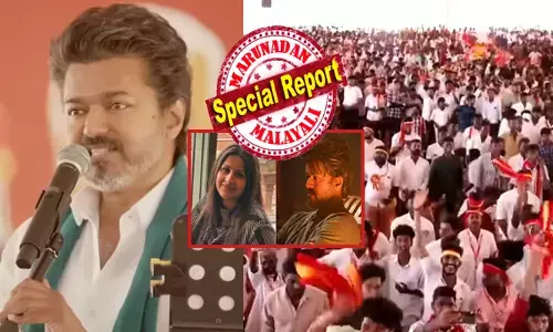 എന്താണ് പറയുന്നത്? ഈ ഡീൽ ഒക്കെയല്ലേ; ജനങ്ങളുടെ വികാരങ്ങൾ നമുക്ക് പ്രശ്‌നമല്ല; ഒന്നുകിൽ നീ അല്ലെങ്കിൽ ഞാൻ..!! സ്വന്തം ഭാര്യ ഡിവോഴ്സ് ഹർജി ഫയൽ ചെയ്തിട്ടും മുഖത്തൊരു ഭാവവ്യത്യാസവുമില്ലാതെ വേദിയിൽ വീണ്ടും ടിവികെ നേതാവ്; വാക്കുകൾ കേട്ട് ആവേശത്തോടെ കൈയ്യടിച്ച് തഞ്ചാവൂർ ജനത; തമിഴ് മണ്ണിൽ ദളപതി തീക്കാറ്റാകുമോ?