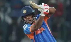 വാംഖഡയില്‍ ആഞ്ഞടിച്ചു സഞ്ജു സാംസണ്‍; പവര്‍ഫുള്‍ ഷോട്ടുകളുമായി കളം നിറഞ്ഞ മലയാളി താരം അര്‍ദ്ധ സെഞ്ച്വറി പിന്നിട്ടു; ആര്‍ച്ചറെ അടിച്ചു പരത്തിയ തുടക്കത്തിന് പിന്നാലെ ആളിക്കത്തി; ഉറച്ച പിന്തുണയുമായി ഇഷാന്‍ കിഷനും;  ടി20 ലോകകപ്പ് സെമി ഫൈനലില്‍ ഇന്ത്യ മികച്ച സ്‌കോറിലേക്ക്