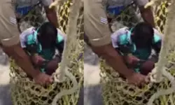 റോഡിലേക്ക് ചാഞ്ഞുനിന്ന മാവിന്‍റെ കൊമ്പ് മുറിക്കാൻ കയറി; പെട്ടെന്ന് ദേഹാസ്വാസ്ഥ്യം; പിന്നാലെ യുവാവ് ഒരു മണിക്കൂർ കുടുങ്ങി കിടന്നു