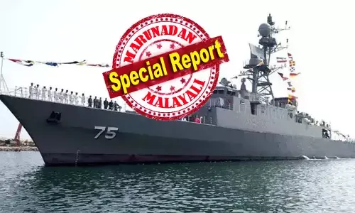 ഹോര്‍മുസ് മേഖലയിലുള്ള 37 ഇന്ത്യന്‍ കപ്പലുകളിലെ നാവികരുടെ സുരക്ഷ ആശങ്കയിലോ? രണ്ടാം ലോകമഹായുദ്ധകാലത്തിന് ശേഷം ഒരു യുദ്ധക്കപ്പലിനെ മറ്റൊരു രാജ്യത്തിന്റെ സൈന്യം കടലില്‍വെച്ച് ആക്രമിച്ച് മുക്കിയതും ഞെട്ടല്‍; ഇന്ത്യന്‍ മഹാസമുദ്രം ആഗോള ശക്തികളുടെ യുദ്ധവേദിയായി മാറുന്നു; പശ്ചിമേഷ്യയിലെ യുദ്ധം പുതിയ തലങ്ങളിലേക്ക്