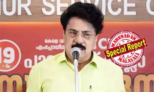 എറണാകുളത്ത് നിന്ന് ഒരു സത്വം വന്നിട്ടുണ്ട്, ഓന്‍ എങ്ങനെയാണെന്ന് വച്ചാല്‍; ഫുള്ളായി കഞ്ചാവടിക്കും.. ഇങ്ങനെ നിവര്‍ന്ന് നില്‍ക്കില്ല, അടുത്ത് നില്‍ക്കുന്ന ആളുടെ മേലില്‍ ചാരിയാ നില്‍ക്കുന്നത്.. ഫോട്ടോ കണ്ടില്ലേ, ചാരിനിന്നിട്ടാ അവന്റെ പ്രസംഗം; കഞ്ചാവ് വലിക്കാരന്‍ ഉയര്‍ന്ന നേതാവായി; സഖാക്കളുടെ കഞ്ചാവു കഥയുമായി പി കെ ശശിയുടെ കടന്നാക്രമണം