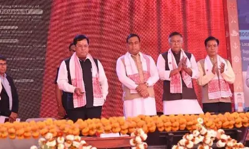 ഇന്ത്യയില്‍ ആദ്യമായി നദീതീര ലൈറ്റ് ഹൗസുകള്‍ ഉയരും; കേന്ദ്രമന്ത്രി സര്‍ബാനന്ദ സോനോവാള്‍ ശിലാസ്ഥാപനം നിര്‍വഹിച്ചു