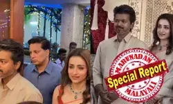 തമിഴ് സിനിമാ ലോകത്തെയും രാഷ്ട്രീയ കേന്ദ്രങ്ങളെയും ഒരുപോലെ അമ്പരപ്പിച്ച് വിജയും തൃഷയും വിവാഹ ചടങ്ങില്‍ ഒന്നിച്ചെത്തി; ടിവികെയ്ക്ക് വേണ്ടി നടി നിയമസഭാ തിരഞ്ഞെടുപ്പില്‍ സ്ഥാനാര്‍ത്ഥിയാകുമോ? തിരഞ്ഞെടുപ്പിന് മുന്‍പ് തന്റെ വ്യക്തിജീവിതത്തിലെ സങ്കീര്‍ണ്ണതകള്‍ അവസാനിപ്പിക്കാന്‍ വിജയ്; വിവാഹ മോചന ചര്‍ച്ചകള്‍ക്ക് ഇനി പുതുമാനം