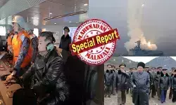 ദേ ..ഇപ്പോ പൊട്ടും ...അടുത്ത നിമിഷം പൊട്ടാൻ പോകുന്നു..!! ശ്രീലങ്കൻ തീരത്ത് വച്ച് ആ ഇറാനിയൻ കപ്പലിനെ അടിച്ചിട്ടതും ഉത്തര കൊറിയൻ ഭരണാധികാരിയുടെ മനസ്സ് മാറി; കിം ഇനി രണ്ടുംകല്പിച്ച് ഗോദയിലേക്ക്; ആ 5,000 ടൺ ഭാരമുള്ള നേവൽ ഡിസ്ട്രോയർ യുദ്ധക്കപ്പലിൽ ആരും പ്രതീക്ഷിക്കാത്ത ഒരു എൻട്രി; മിസൈൽ കൊണ്ട് തന്ത്രങ്ങൾ മെനയാൻ നാവികസേന