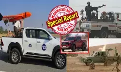 യുദ്ധഭൂമിയിലേക്ക് ഇവന്മാർ രണ്ടുംകല്പിച്ച് ഇരച്ചെത്തുന്നത് കണ്ടാൽ ഒന്ന് പേടിക്കണം; മറ്റ് രാജ്യങ്ങളിൽ വളരെ ശാന്തമായി പെരുമാറുന്നവൻ ഇങ്ങ് മിഡിൽ ഈസ്റ്റിൽ എത്തിയാൽ കാണിക്കുന്നത് മറ്റൊരു സ്വഭാവം; മിസൈൽ ലോഞ്ചറായി പണിയെടുക്കുന്നത് പ്രധാന പരിപാടി; ഈ പിക്കപ്പ് ട്രക്ക് വെറുമൊരു വണ്ടിയല്ല; ജപ്പാന്റെ കരുത്തായ ടൊയോട്ട ഹൈലക്സ് ആള് പുലിയാണ്