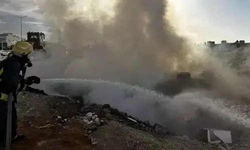 റിയാദിലെ പള്ളിയില്‍ തീപിടിത്തം; ആര്‍ക്കും പരിക്കില്ല: അപകടകാരണം ഷോര്‍ട്ട് സര്‍ക്യൂട്ട്