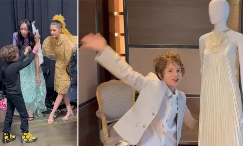 എ,ബി,സി,ഡി...പഠിക്കുന്ന പ്രായത്തിൽ അവൻ പഠിച്ചത് തയ്യൽ പണി; പാരീസ് ഫാഷൻ വീക്കിനെ അമ്പരപ്പിച്ച് ആ പത്തുവയസ്സുകാരൻ; മാക്സിന് പ്രായം വെറുമൊരു അക്കം മാത്രം