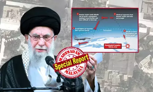 ആകാശത്തേക്ക് കുതിച്ചുയര്‍ന്നു, പിന്നെ ഭൂമിയിലേക്ക് അതിവേഗം പതിച്ചു; ഖമനേയിയെ വധിച്ച ബ്ലൂ സ്പാരോ ഇസ്രയേലിന്റെ വജ്രായുധം; വ്യോമപ്രതിരോധത്തെ നോക്കുകുത്തിയാക്കുന്ന ക്വാസി ബാലിസ്റ്റിക് മിസൈല്‍; പശ്ചിമേഷ്യയെ വന്‍ യുദ്ധത്തിലേക്ക് വലിച്ചിഴച്ച നീലക്കുരുവിയുടെ കഥ