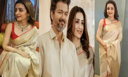 എപ്പോഴും എന്റെ പ്രിയപ്പെട്ട ആളായിരിക്കുന്നതിന് നന്ദി..; കല്യാണ വേദിയിൽ വച്ച് കണ്ട അതെ...സാരിയിൽ അതീവ സുന്ദരിയായി തൃഷ; ക്യാമറ മാൻ വിജയ് ആണോയെന്ന് ആരാധകർ