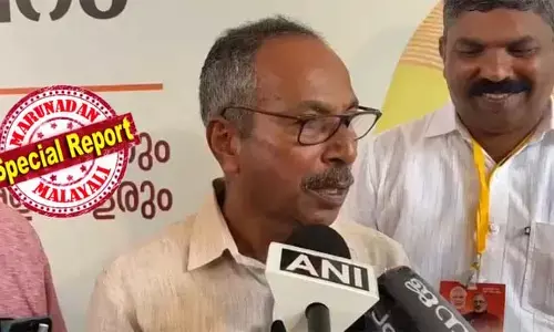 കെപിസിസി പ്രസിഡന്റ് സണ്ണി ജോസഫിന്റെ സഹോദരന്‍ ബിജെപി വേദിയില്‍; വി ജെ ഷാജി എത്തിയത് രാജീവ് ചന്ദ്രശേഖര്‍ മുഖ്യമന്ത്രിയുടെ മണ്ഡലത്തില്‍ നടത്തിയ അദാലത്തില്‍; യുഡിഎഫ് സര്‍ക്കാരിന്റെ കാലത്ത് തന്റെ ഗ്യാസ് ഏജന്‍സി ലൈസന്‍സ് സസ്‌പെന്റ് ചെയ്യപ്പെട്ടെന്ന് ഷാജിയുടെ പരാതി; ബിജെപിയില്‍ ചേരുന്നത് ആലോചിക്കും