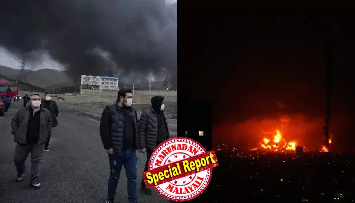 പകല്വെളിച്ചത്തിലും ഇരുട്ടില് മുങ്ങി ടെഹ്റാന്! എണ്ണമഴ പെയ്തിറങ്ങുന്ന നഗരത്തില് ശ്വാസംമുട്ടി ജനങ്ങള്; ഇറാന്റെ എണ്ണ ശുദ്ധീകരണശാലകള് ചാരമാക്കി ഇസ്രായേല്; തൊട്ടാല് പൊള്ളുന്ന ആസിഡ് കാറ്റില് വിറച്ച് തലസ്ഥാനം; ആരോഗ്യ പ്രശ്നങ്ങള് ഒഴിവാക്കാന് വീടുകള്ക്കുള്ളില് കഴിയാന് കര്ശന നിര്ദേശം പകല്വെളിച്ചത്തിലും ഇരുട്ടില് മുങ്ങി ടെഹ്റാന്! എണ്ണമഴ പെയ്തിറങ്ങുന്ന നഗരത്തില് ശ്വാസംമുട്ടി ജനങ്ങള്; ഇറാന്റെ എണ്ണ ശുദ്ധീകരണശാലകള് ചാരമാക്കി ഇസ്രായേല്; തൊട്ടാല് പൊള്ളുന്ന ആസിഡ് കാറ്റില് വിറച്ച് തലസ്ഥാനം; ആരോഗ്യ പ്രശ്നങ്ങള് ഒഴിവാക്കാന് വീടുകള്ക്കുള്ളില് കഴിയാന് കര്ശന നിര്ദേശം