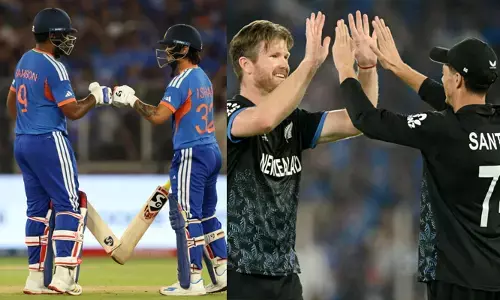 സഞ്ജുവിന് വീണ്ടും സെഞ്ചുറി നഷ്ടം; 46 പന്തില്‍ 89 റണ്‍സ്; വിരാട് കോലിയുടെ റെക്കോര്‍ഡ് മറികടന്നു മലയാളി താരം;   അര്‍ധ സെഞ്ചുറിയുമായി ഇഷാന്‍ കിഷനും മടങ്ങി; സൂര്യകുമാറിനെയും  അതേ ഓവറില്‍ വീഴ്ത്തി ജെയിംസ് നീഷാം;  ലോകകപ്പ് ഫൈനലില്‍ ന്യൂസിലന്‍ഡിനെതിരെ ഇന്ത്യ കൂറ്റന്‍ സ്‌കോറിലേക്ക്